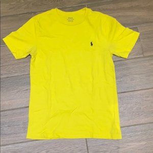 Polo Ralph Lauren Boy Yellow Short Sleeve T-Shirt Size Medium